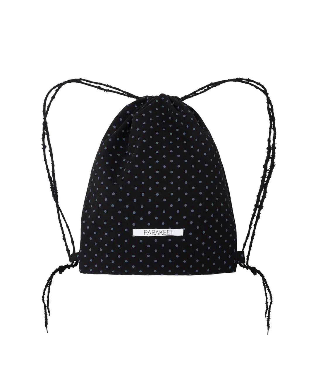 Multi Dot Gym Sack (Black)