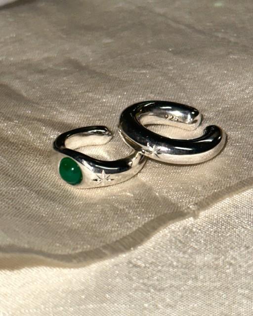 [gemstone ear cuff] 스톤 이어커프