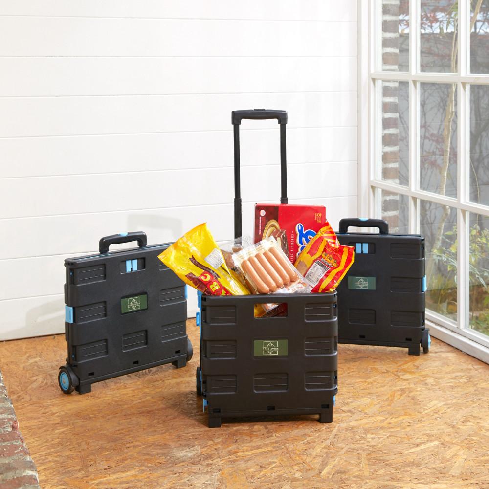 코드리빙 접이식 캠핑 쇼핑카트 FC25KB