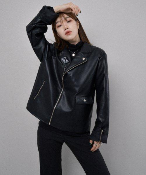 비건 라이더 자켓