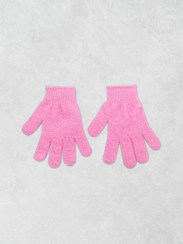 소프트 목욕 장갑 2P 핑크