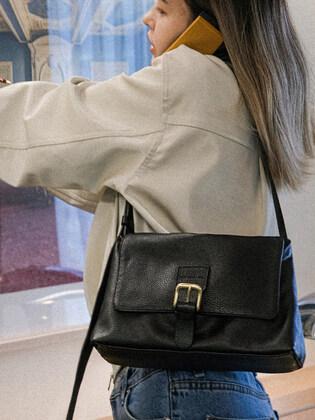 [단독]Mamas bag (마마스백) 블랙 가죽ver