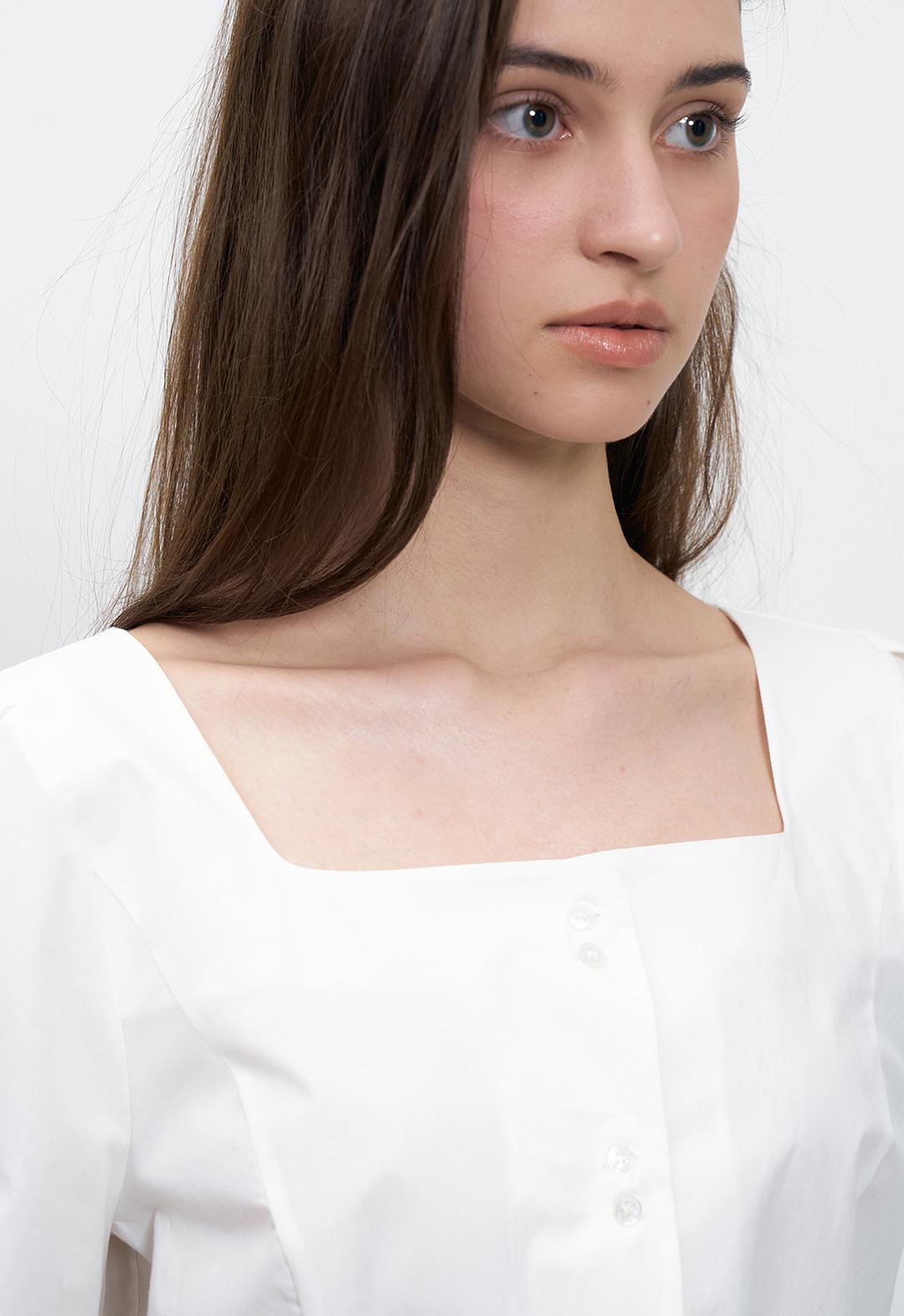 Balloon Square Blouse