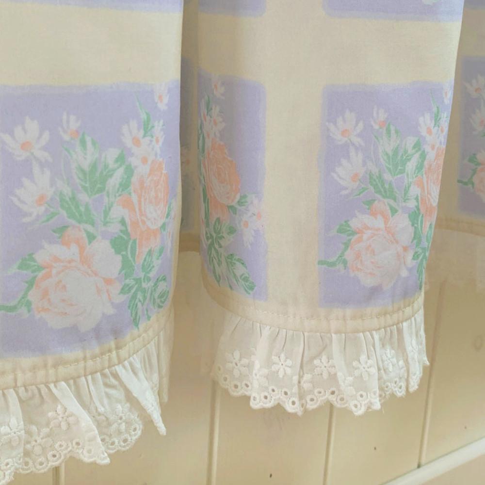 square flower fabric (2type)