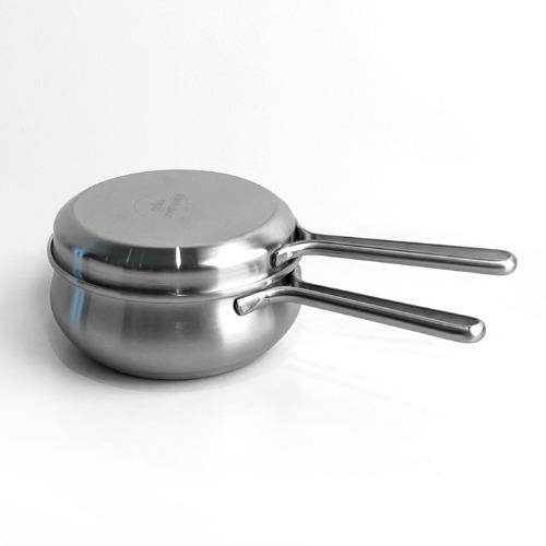 카리타스 통5중 커플팬 냄비 18cm