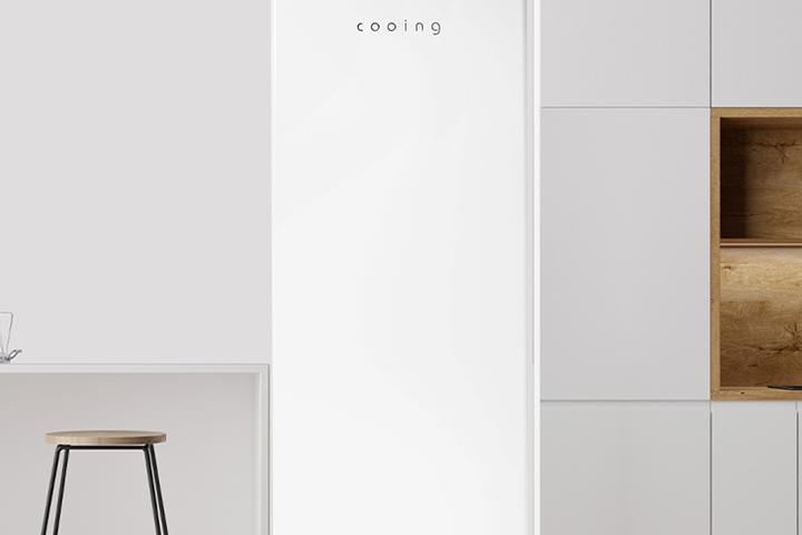 스탠드냉동고 FR-190SW 서랍식 소형 1도어 급속 음식물