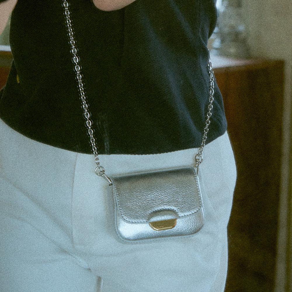 WALLET BAG_SILVER