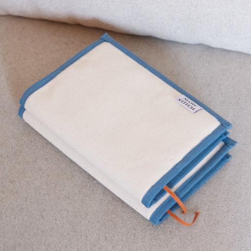 [선물포장] 슬로우스티치 북커버 블루_2size