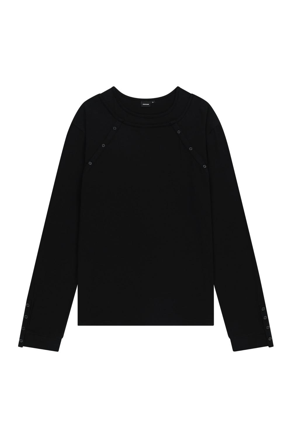 Layered Long Sleeve (Black)