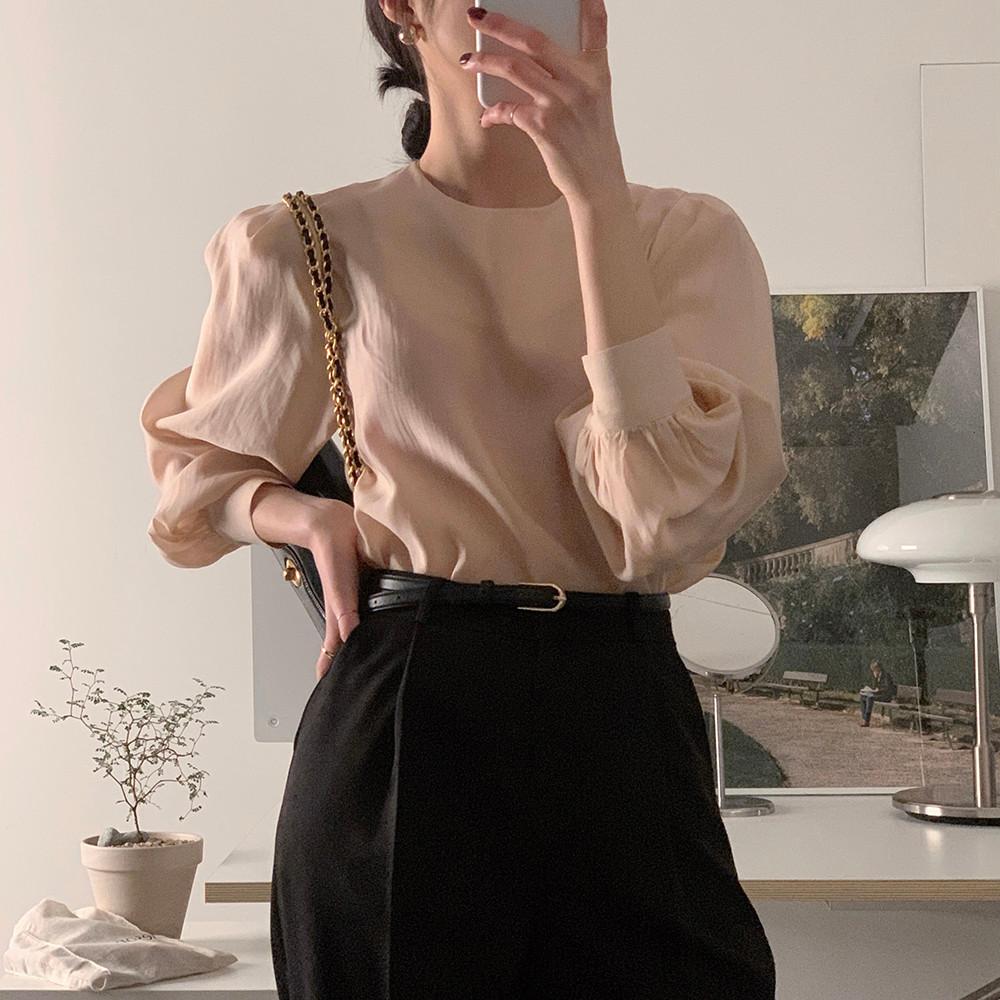 헤닝 봄 텐셀 블라우스