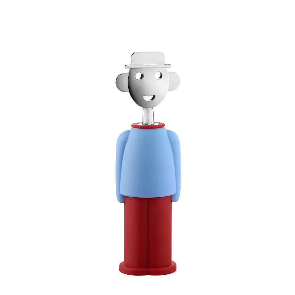 [Alessi]알레시 알레산드로 엠 와인오프너_라이트 블루/레드 / AM23 LAZR
