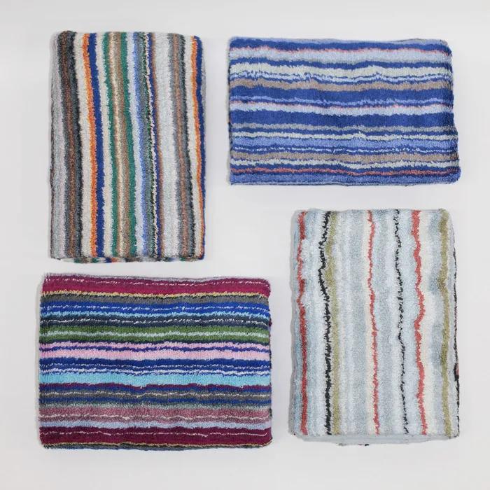 Gift box) 컬러 패턴 스트라이프 타월 color pattern stripe towel