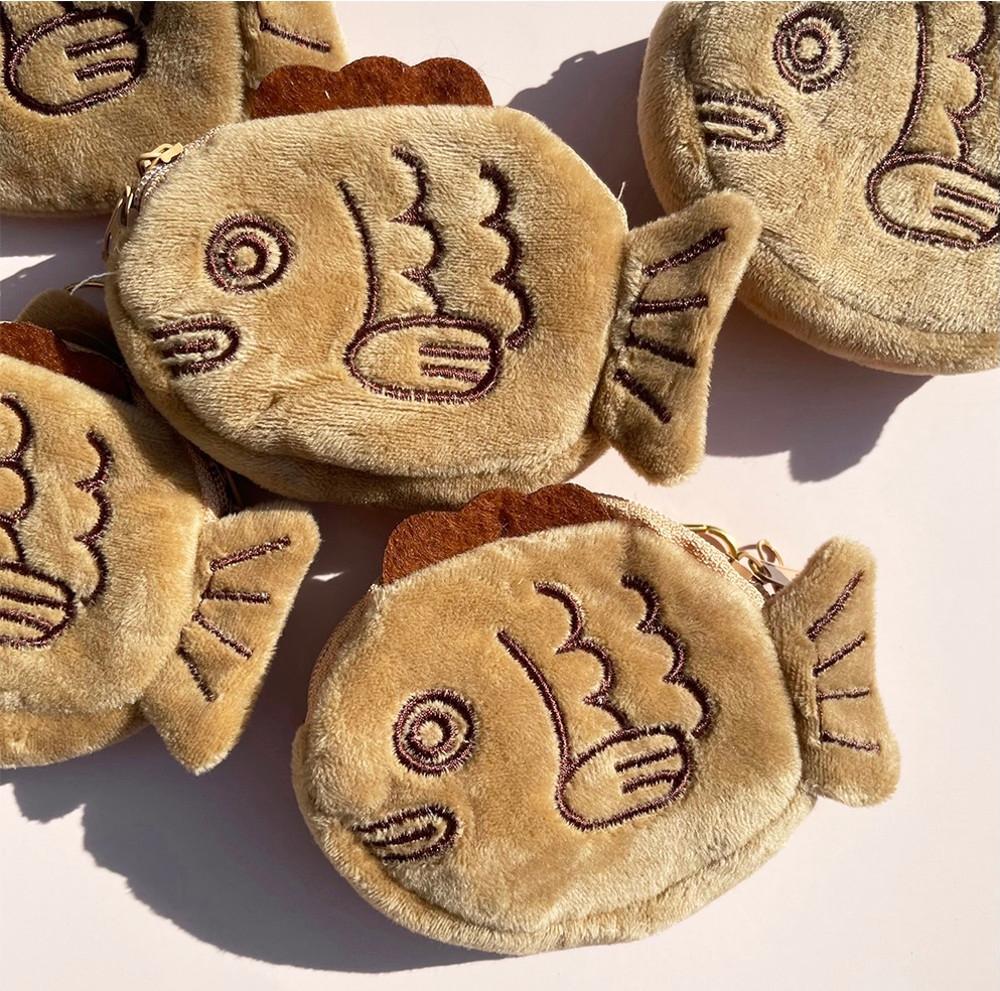 붕어빵 에어팟 버즈 케이스 미니 파우치 동전지갑 자동차 키링