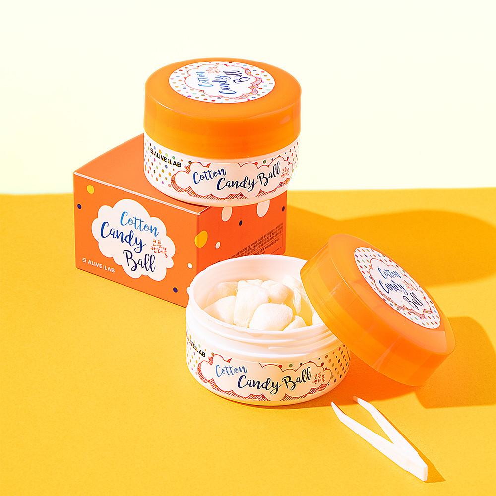 얼라이브랩 코튼 캔디볼 각질패드 흔적패드 50ml