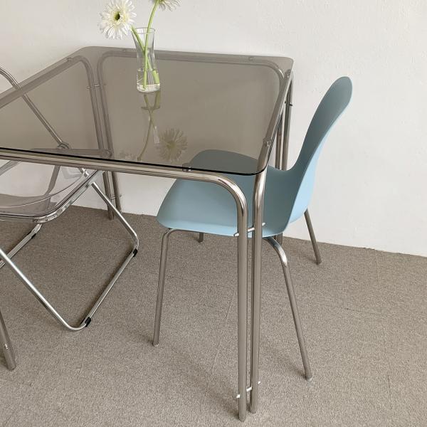 (썸머블프특가) 바미르 stainless square table (스테인레스 사각 테이블)