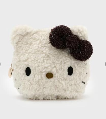 산리오 헬로키티 2025 OPAQUE CLIP 콜라보 보아 페이스 파우치