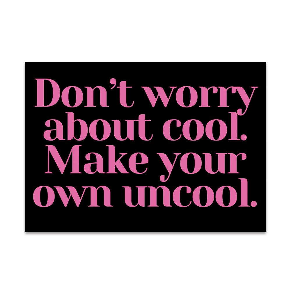 [NEW] KICKING BUNNY MINI CARD ver1 - own uncool