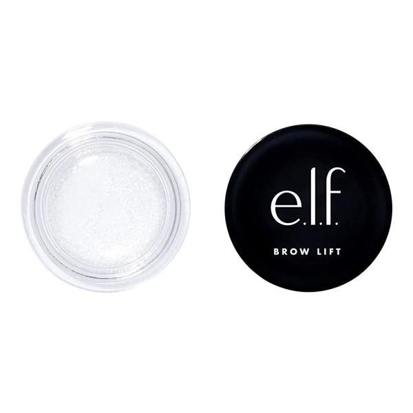 E.l.f. Cosmetics 브로우 리프트, 눈썹을 제자리에 고정하기 위한 투명 눈썹 쉐이핑 왁스, 푹신한 깃털 모