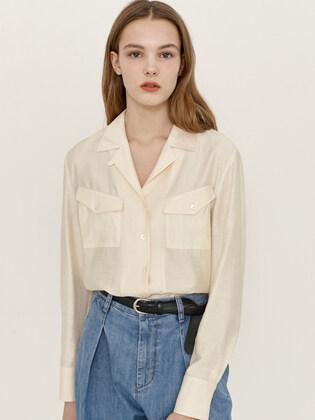 HALLA Two pocket shirt (Cream)