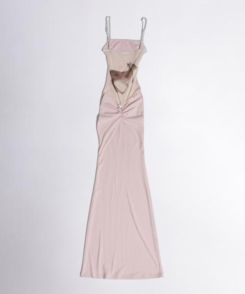 스컬프터(SCULPTOR)  Maxi Sleeveless Dress Peach Fuzz - 사이즈 & 후기 | 무신사