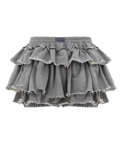 플라즈마 스페어(PLASMA SPHERE)  TUTU SKIRT IN GREY (밴딩 캉캉 스커트) - 사이즈 & 후기 | 무신사