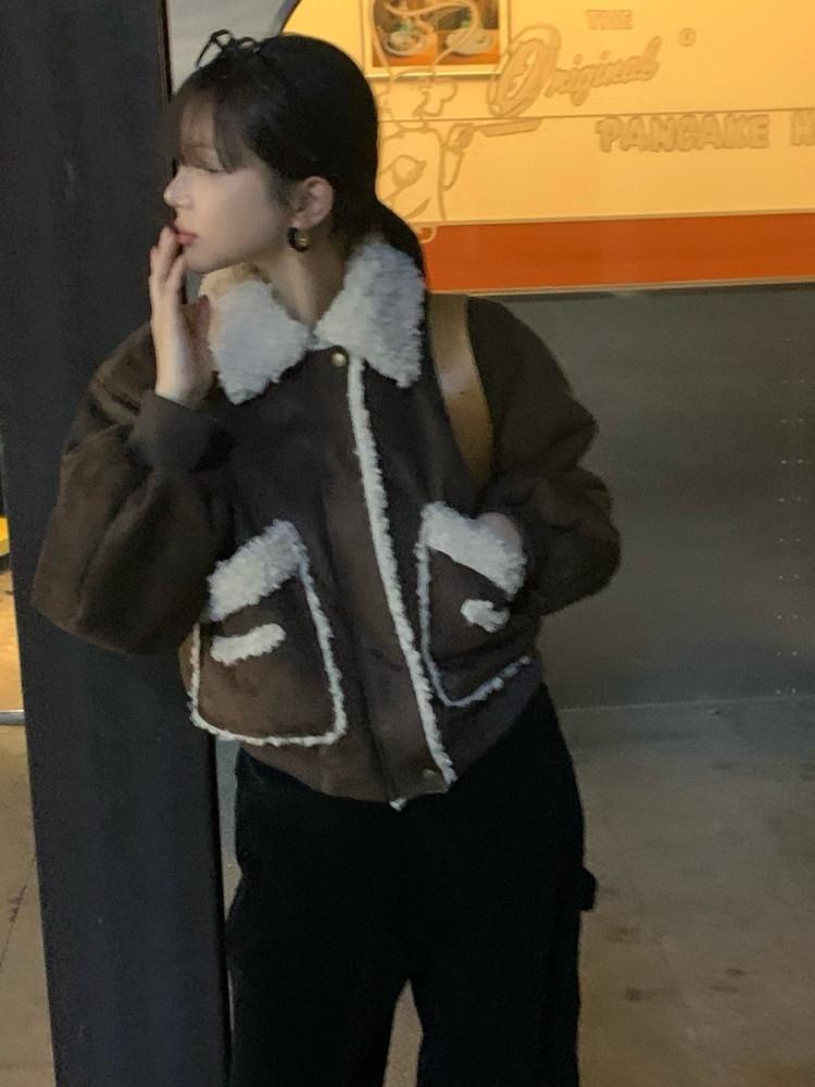 (당일) 푸들퍼 봄버무스탕 (2col)