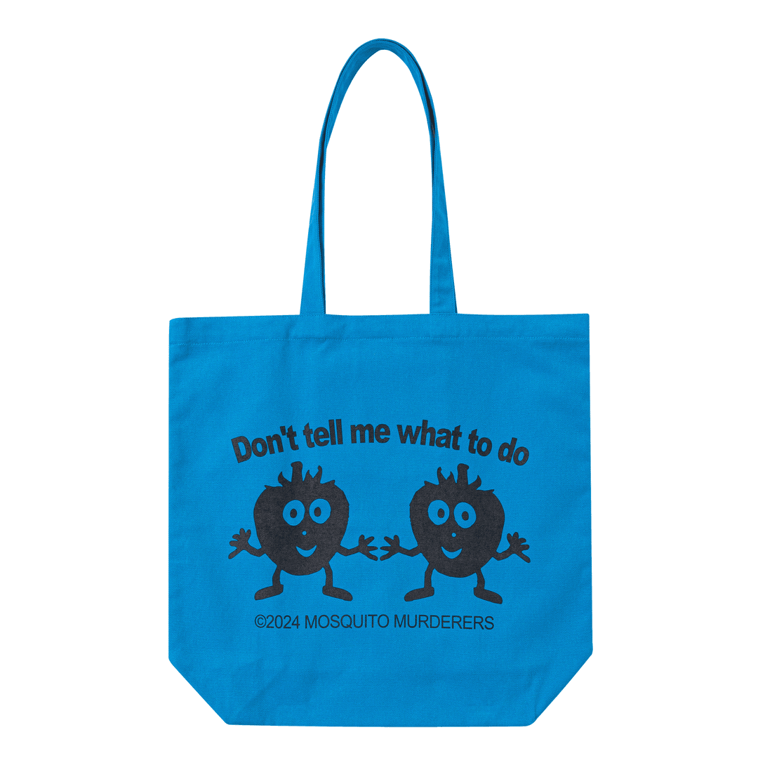 M,M TOTE BAG (Blue)