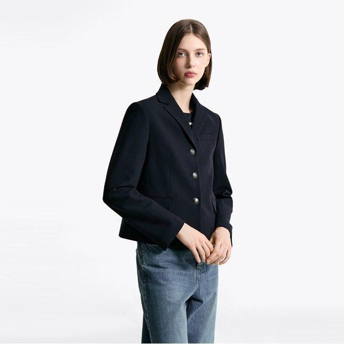 [정상가:519,000] 울 혼방 크롭 재킷 T22F0WJC204WL1B60