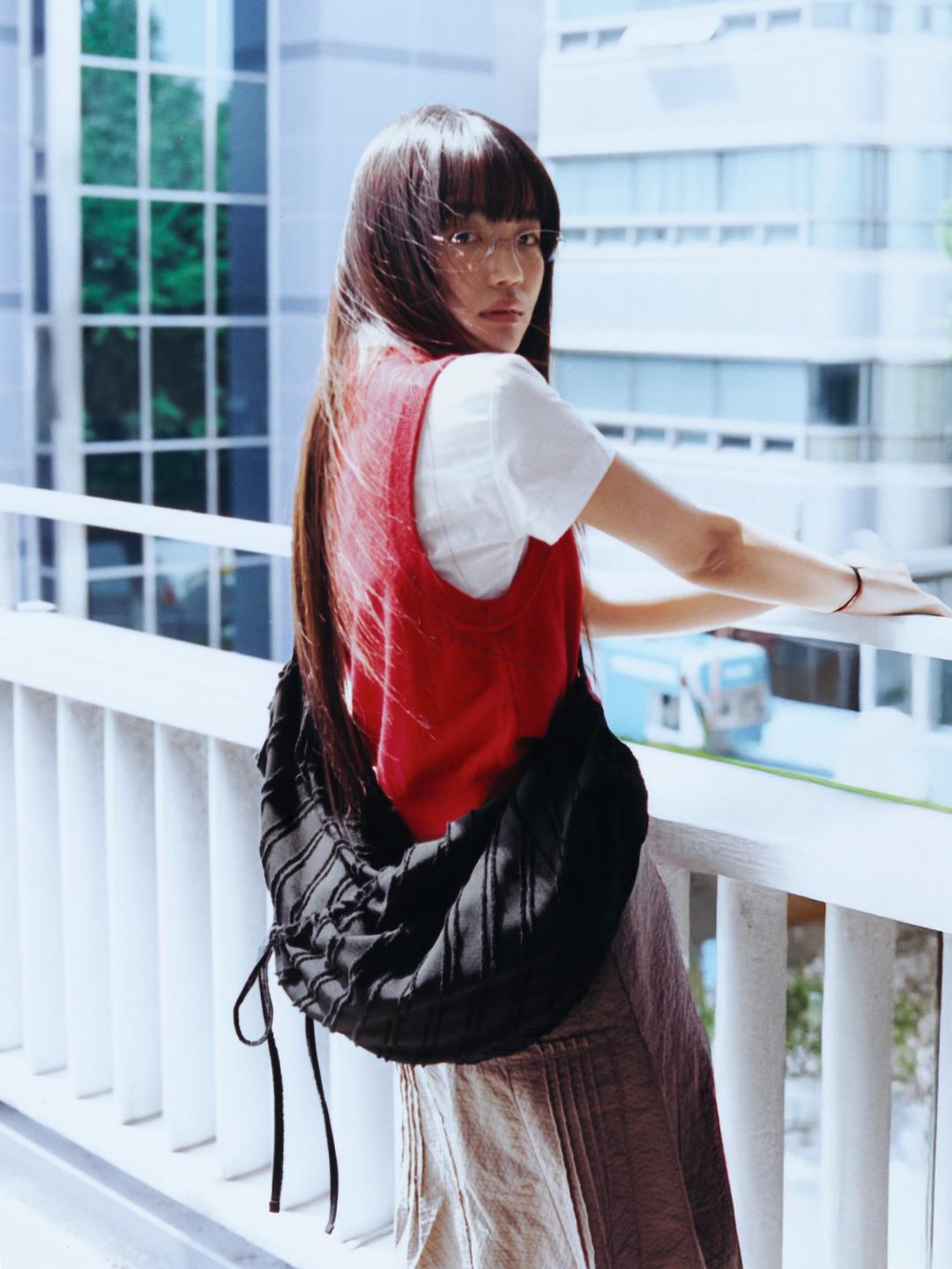 LASSIE BAG - FRINGE BLACK