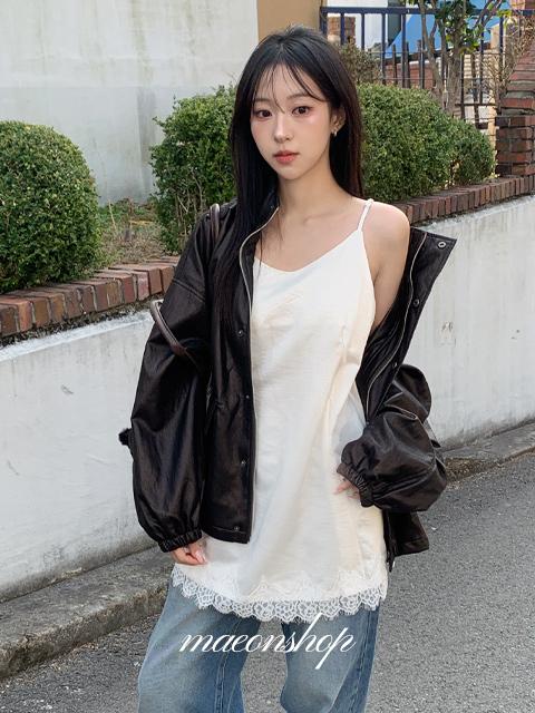 마이온샵 [새틴원피스/레이어드템] 포닛 레이스 뷔스티에 원피스 (슬리브리스원피스-레이어드원피스-나시원피스-미니원피스-레이스원피스-샤틴원피스-이너원피스-브이넥원피스-슬림원피스)