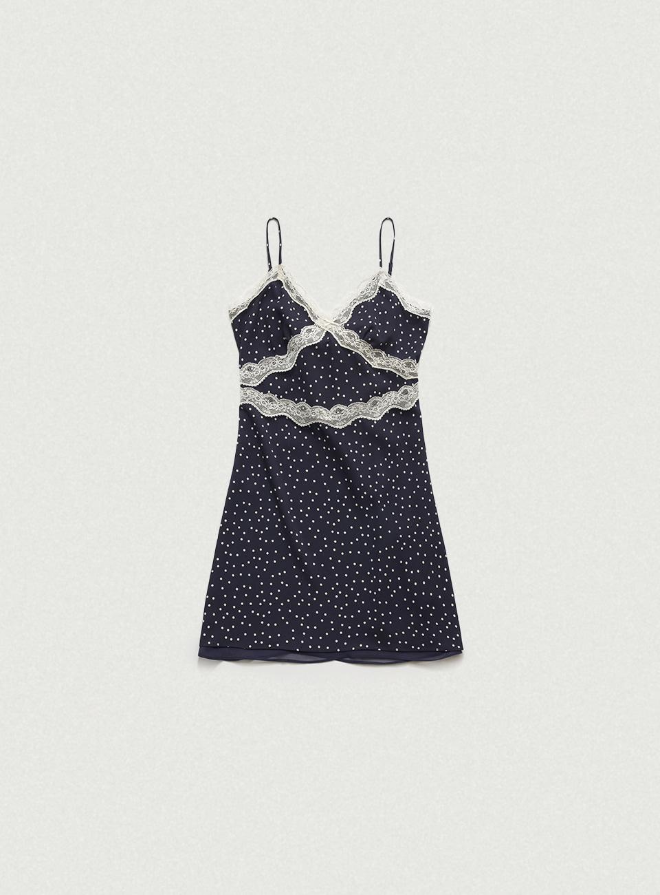 Dot Lace Slip Dress [2월 말 순차 배송]