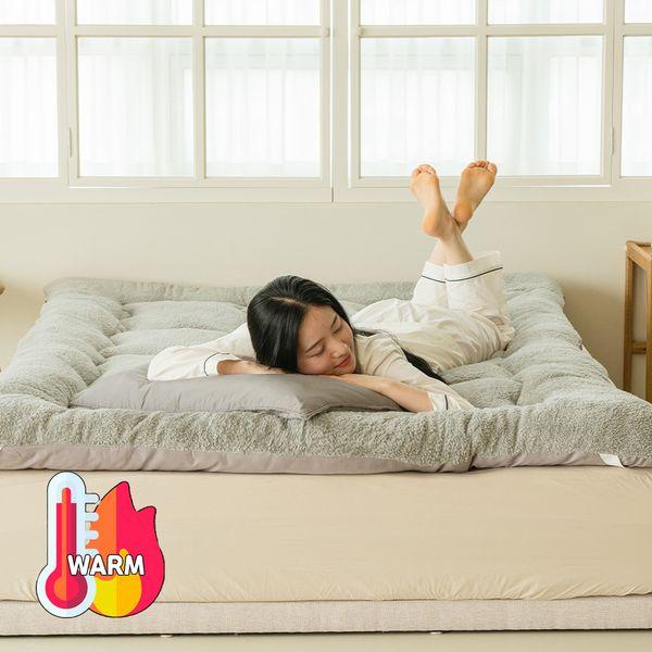 더 따듯하고 폭신한 자가 발열 구름토퍼 6size