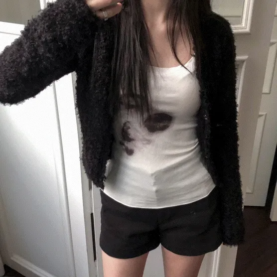 [연말룩추천/국내생산] 뽀글 퍼 부클 가디건 (3color)