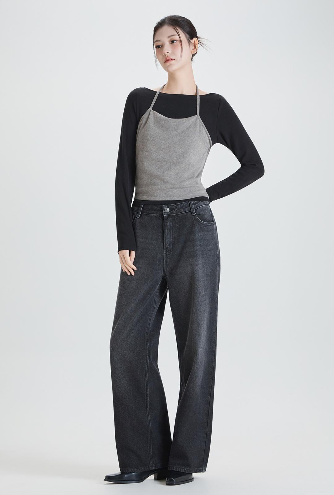 [리오더]나시 레이어드 긴팔 티셔츠 RE LWF912A_MIWLWFV4QA