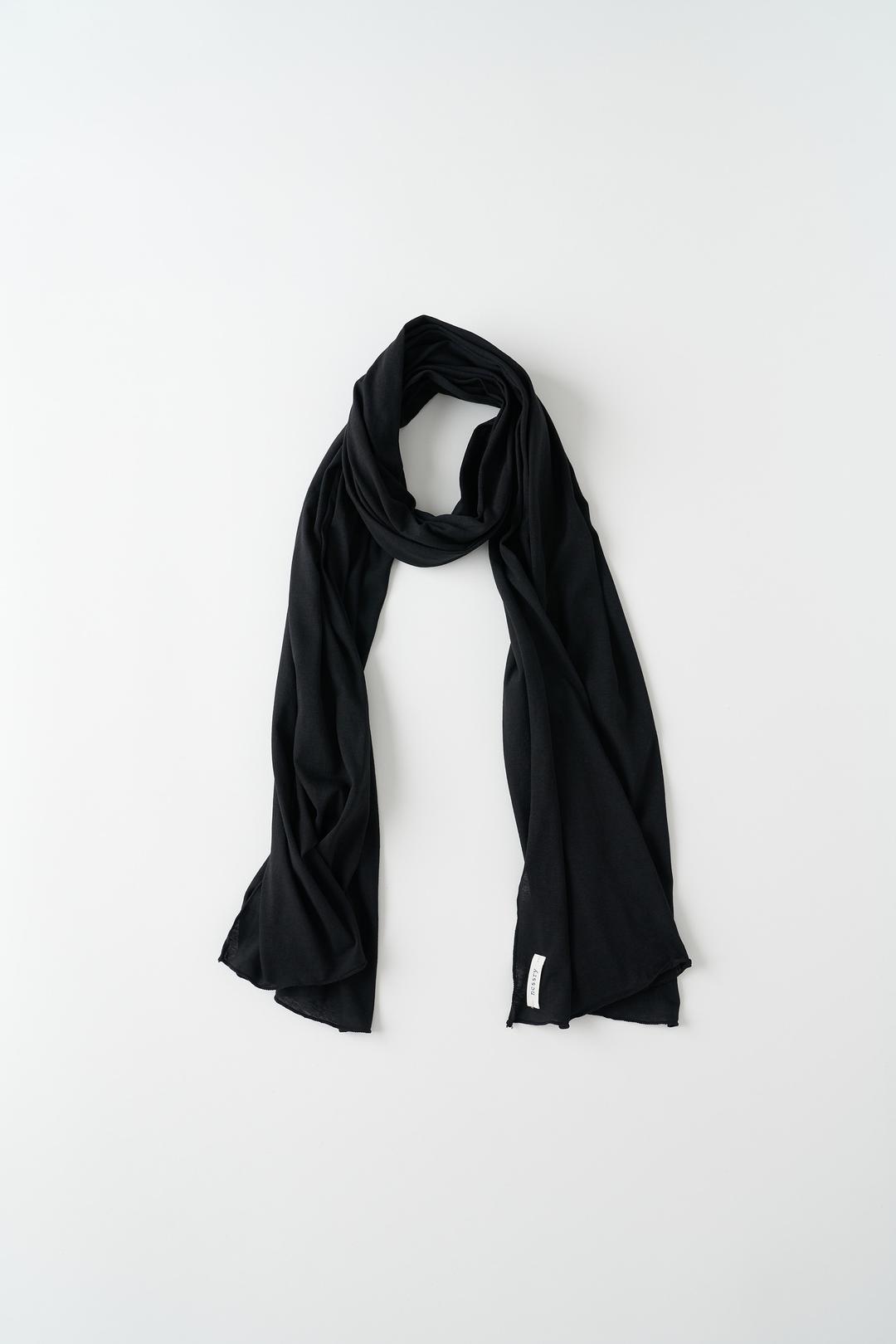 Flow Tencel Scarf (Black)