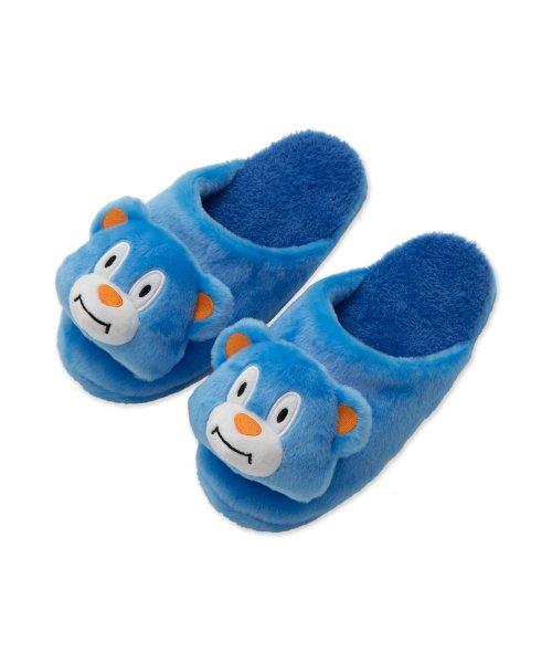 BEAR ROOM SLIPPER blue