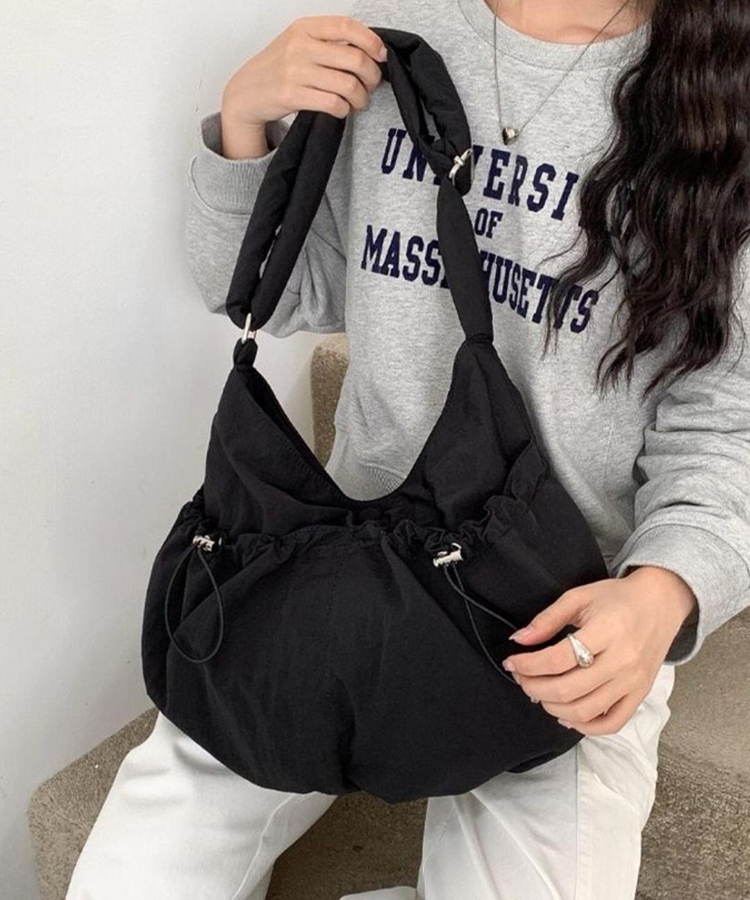 꼬메르 [주문폭주/아이패드가방/보부상] 프론트 투포켓 숄더백 4color