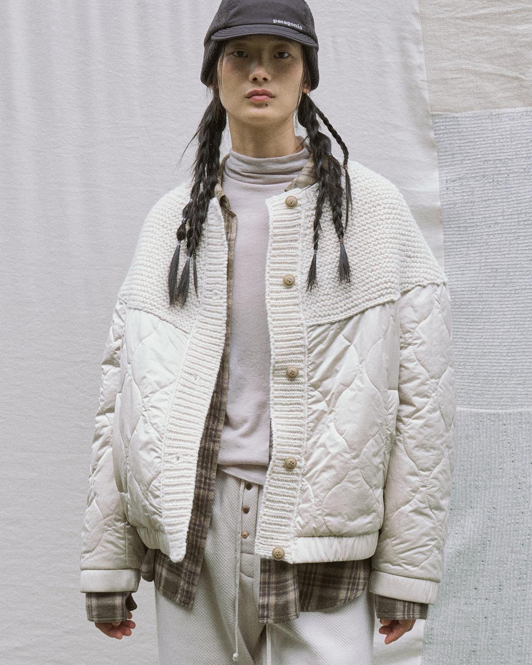 bau quilting jumper (beige)