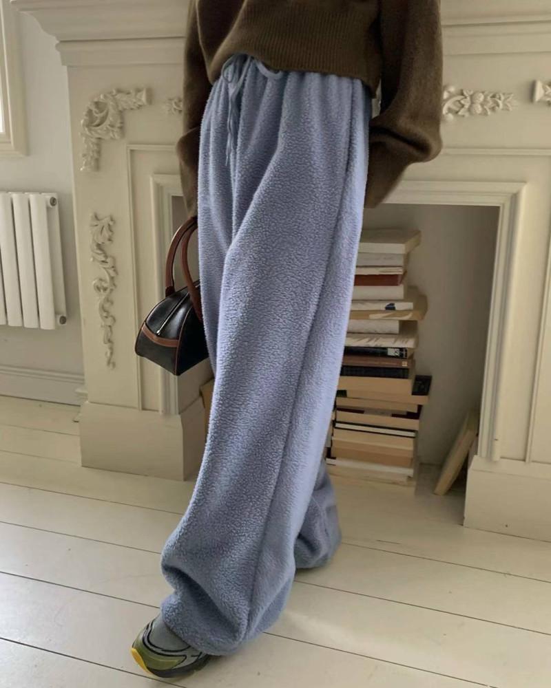 [뮤즈] PB 24fw 퍼프 후리스 팬츠 (7color)