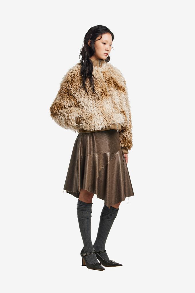 SHAGGY FAUX FUR JACKET