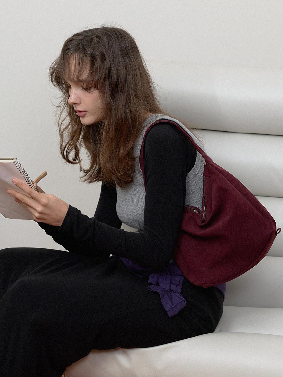 Way Hobo Bag_Burgundy