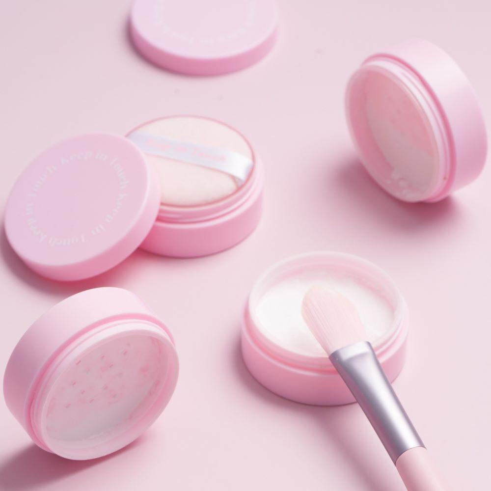 [키핀터치X챔 마켓 특가] 미니 모공지우개 파우더(5g) + 브러쉬 SET