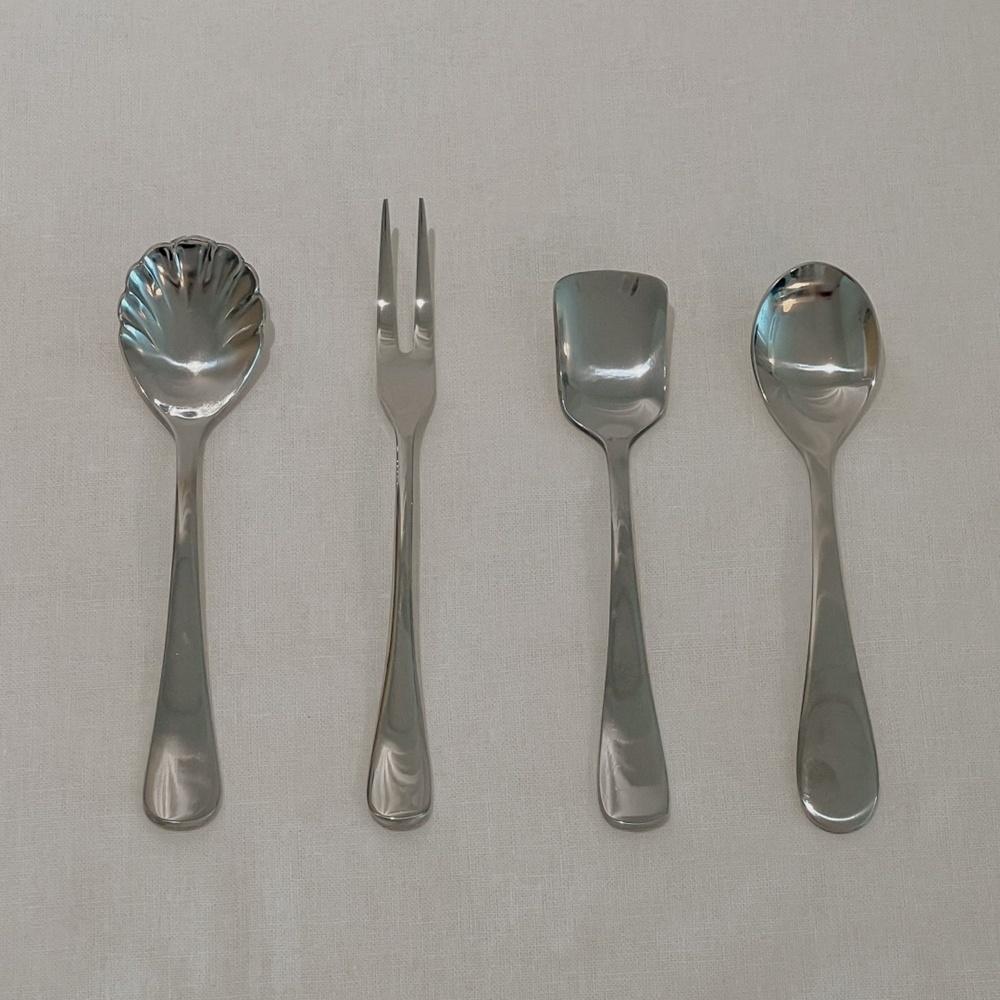 Cutlery for dessert 디저트 스푼/포크 (4 Type)