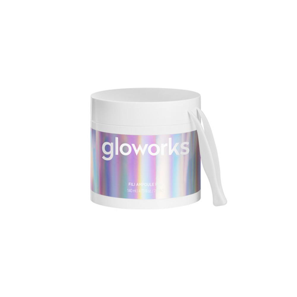 글로웍스 필리 앰플 명주실패드 70매 (155ml) / 각질패드 필링패드 모공 피지 미백 주름개선