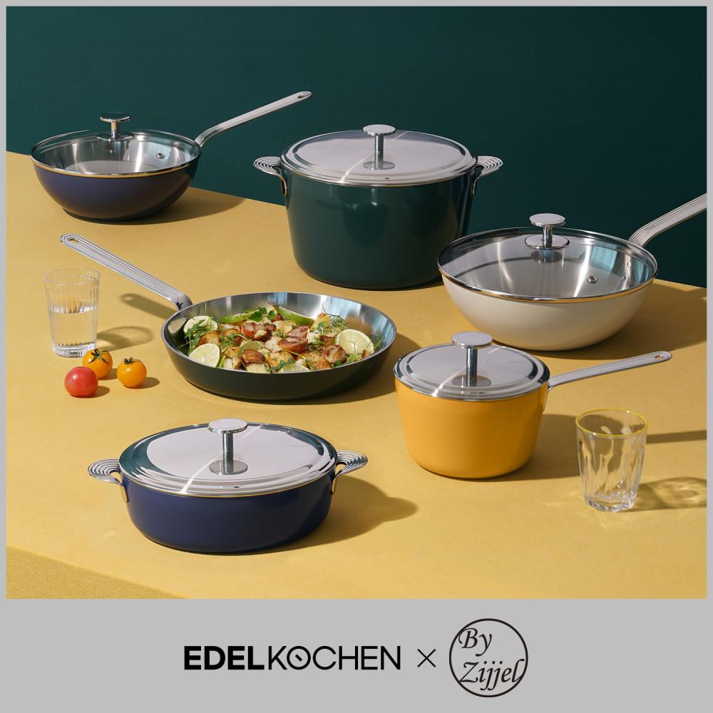 [에델코첸x바이지젤] 프리미엄 통5중 316스텐 VOLA 프라이팬 / 냄비 / 트레이