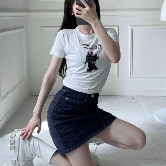 [봄신상!/하이틴] baroque tee