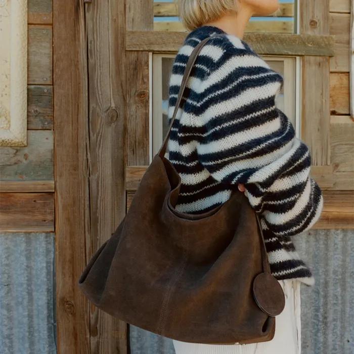 [29CM 단독] COUPE BAG - BROWN_SUEDE