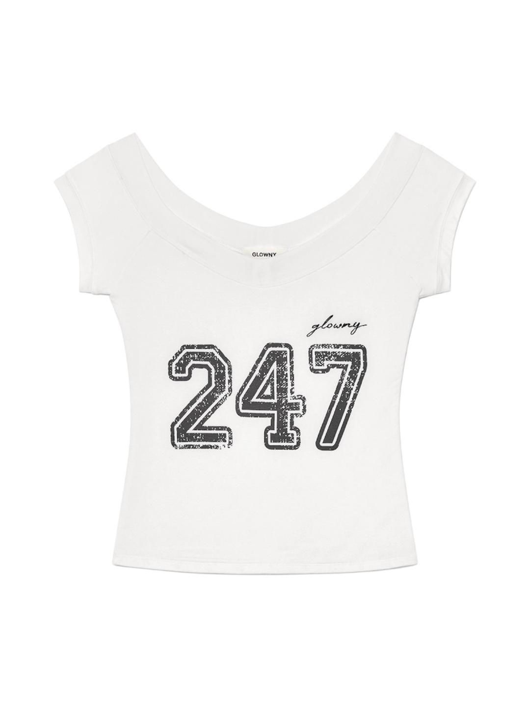 247 SNUG TEE (WHITE)