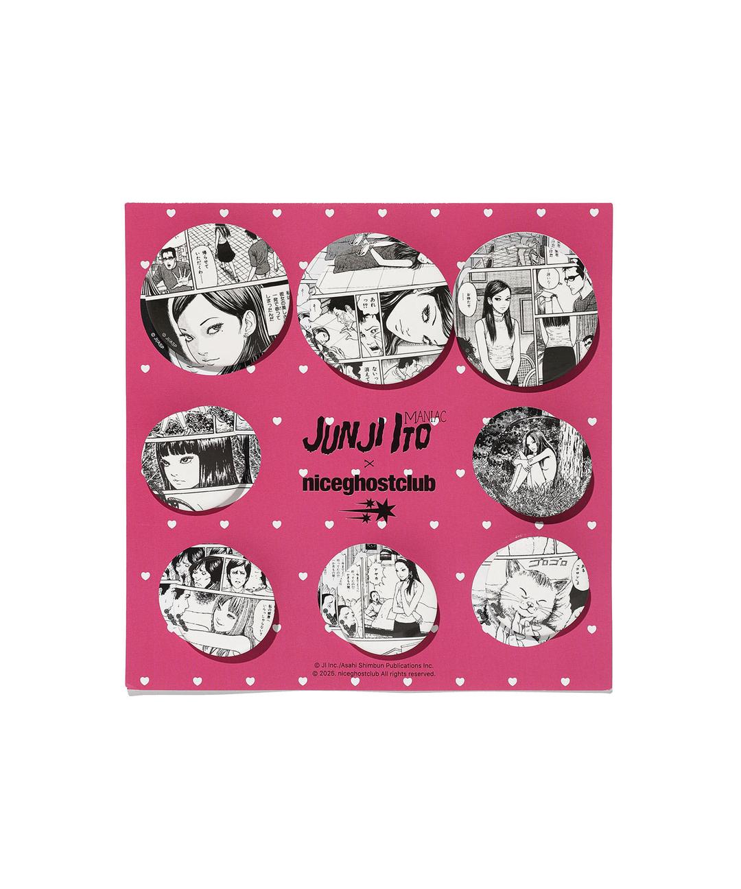 junji ito maniac tomie cartoon pin button set[mix]