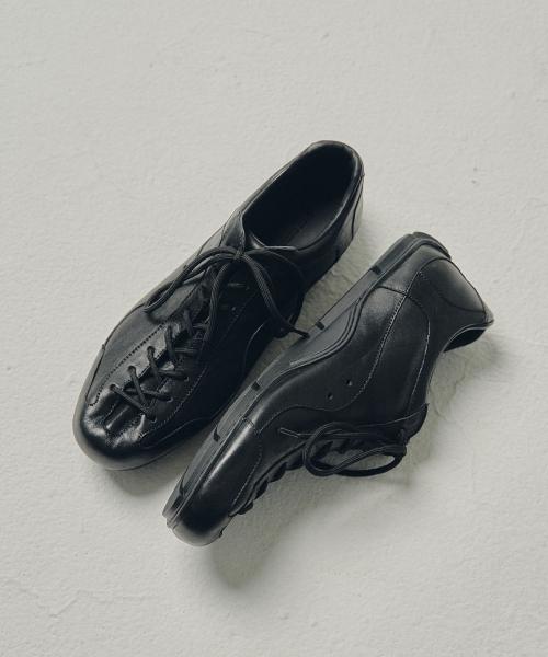 보울러 스니커즈 R25M200 (워싱 블랙)